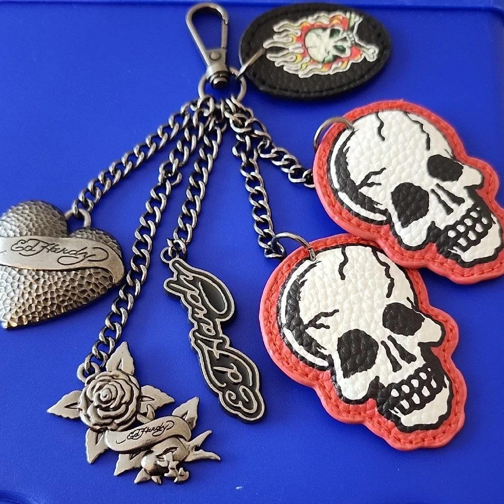 Ed Hardy Crossbody/Tote w/Free Bag Charms